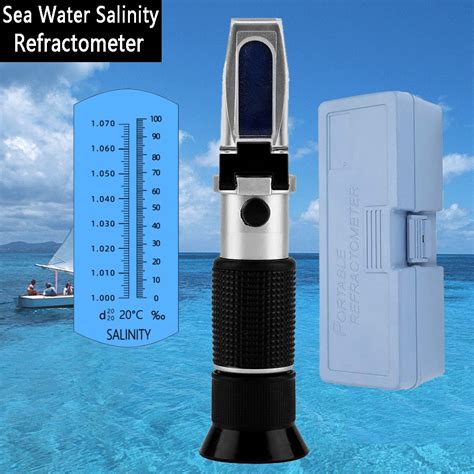 refractometer salinity marine|salinity refractometer instructions.